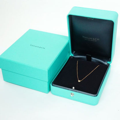 Tiffany & Co Necklace Visor Yard 1pd 18k Pink Gold Pink Gold Diamond Ladies