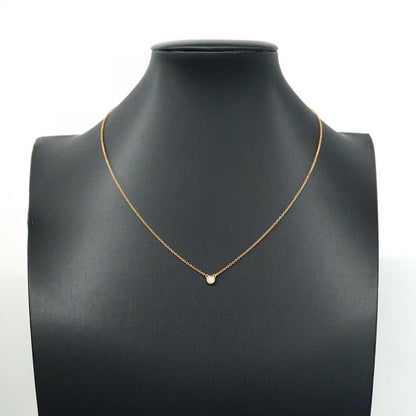 Tiffany & Co Necklace Visor Yard 1pd 18k Pink Gold Pink Gold Diamond Ladies