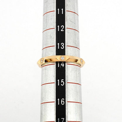 Tiffany & Co Ring True 18k Pink Gold Pink Gold Diamond Size 13.5 Women's