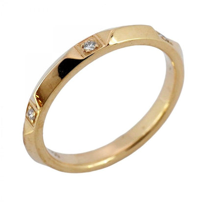 Tiffany & Co Ring True 18k Pink Gold Pink Gold Diamond Size 13.5 Women's