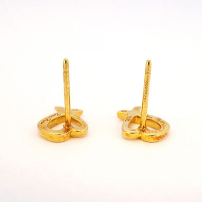 Tiffany & Co Earrings Loving Heart 18k Yellow Gold Yellow Gold Women's