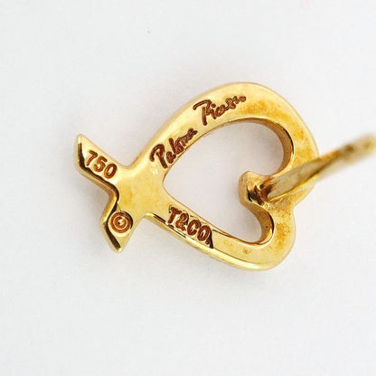 Tiffany & Co Earrings Loving Heart 18k Yellow Gold Yellow Gold Women's