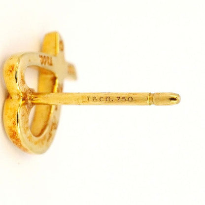 Tiffany & Co Earrings Loving Heart 18k Yellow Gold Yellow Gold Women's
