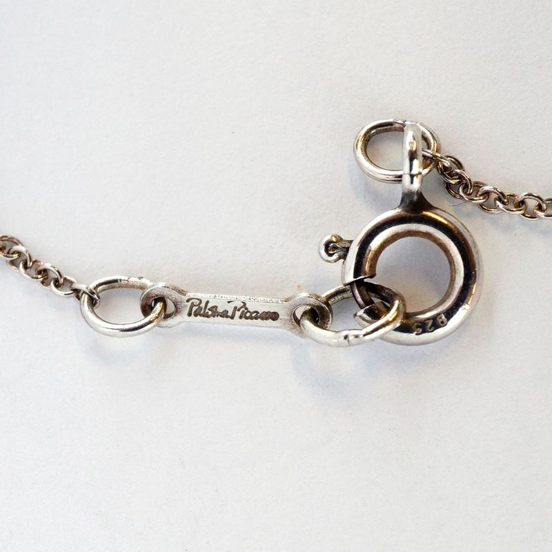 Tiffany & Co Necklace Loving Heart Silver 925 Women's