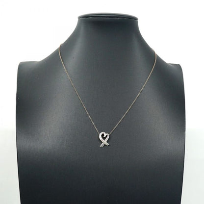 Tiffany & Co Necklace Loving Heart Silver 925 Women's
