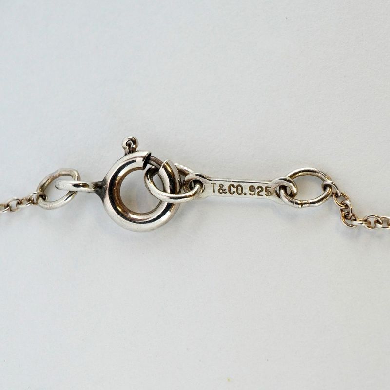 Tiffany & Co Necklace Loving Heart Silver 925 Women's