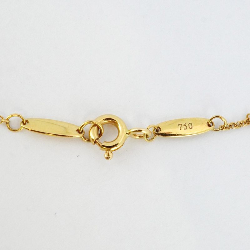 Tiffany & Co Necklace Visor Yard 1pd 18k Yellow Gold Yellow Gold Diamond Ladies