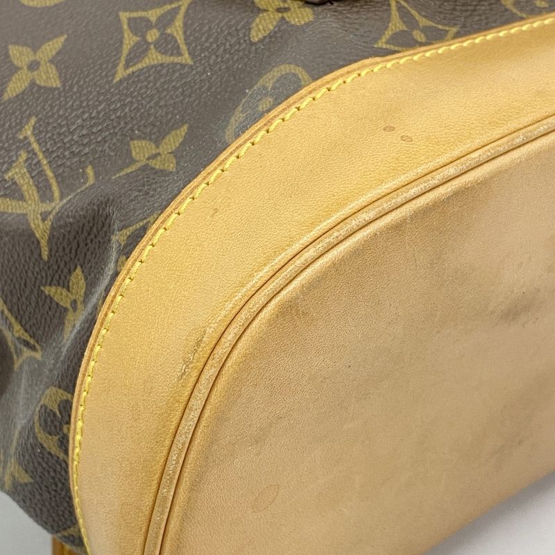 Louis Vuitton Backpack/daypack Monogram Montsouris gm M51135 Brown Men's Women's