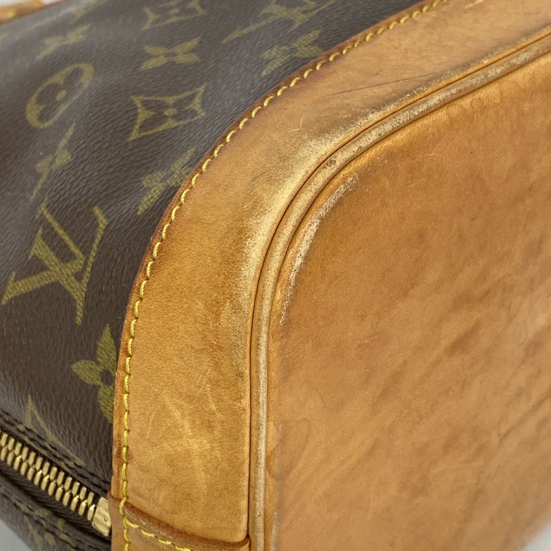 Louis Vuitton Handbag Monogram Alma M51130 Brown Ladies