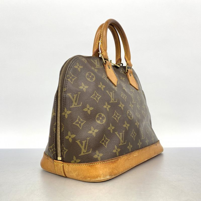 Louis Vuitton Handbag Monogram Alma M51130 Brown Ladies