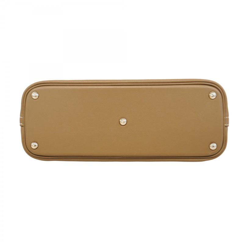 Hermes Handbag Bolide 27 Swift Etoupe Silver Hardware Y Engraved 2way Bag Ladies