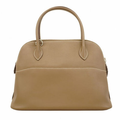 Hermes Handbag Bolide 27 Swift Etoupe Silver Hardware Y Engraved 2way Bag Ladies