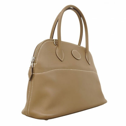 Hermes Handbag Bolide 27 Swift Etoupe Silver Hardware Y Engraved 2way Bag Ladies