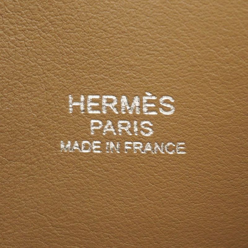 Hermes Handbag Bolide 27 Swift Etoupe Silver Hardware Y Engraved 2way Bag Ladies