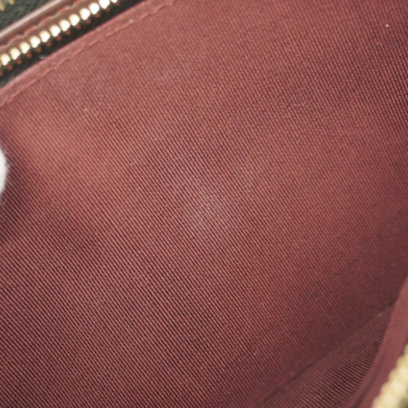 Chanel Shoulder Wallet Matelasse Caviar Skin Black Chien Pan Gold Hardware