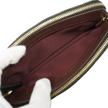 Chanel Shoulder Wallet Matelasse Caviar Skin Black Chien Pan Gold Hardware