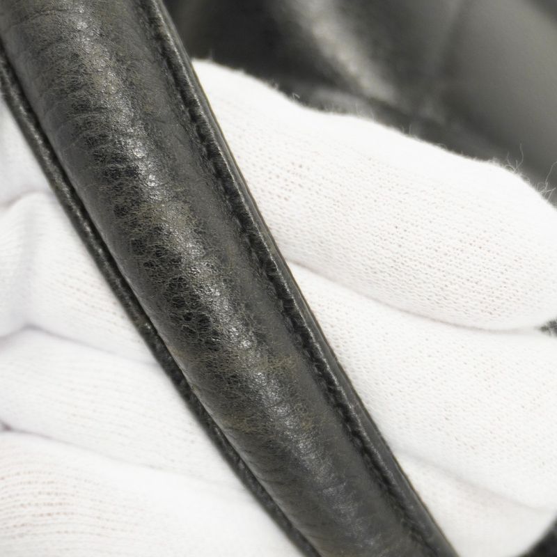 Chanel Briefcase Big Matelasse Caviar Skin Black Gold Hardware Men Women Unisex