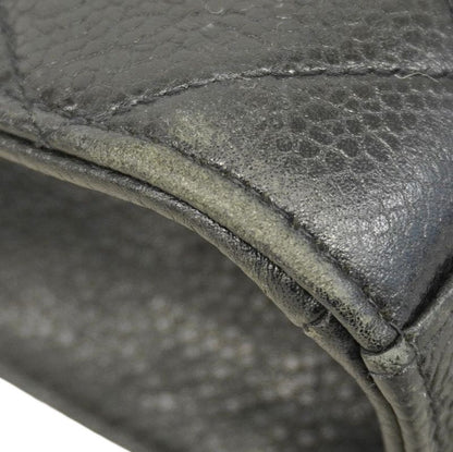 Chanel Briefcase Big Matelasse Caviar Skin Black Gold Hardware Men Women Unisex