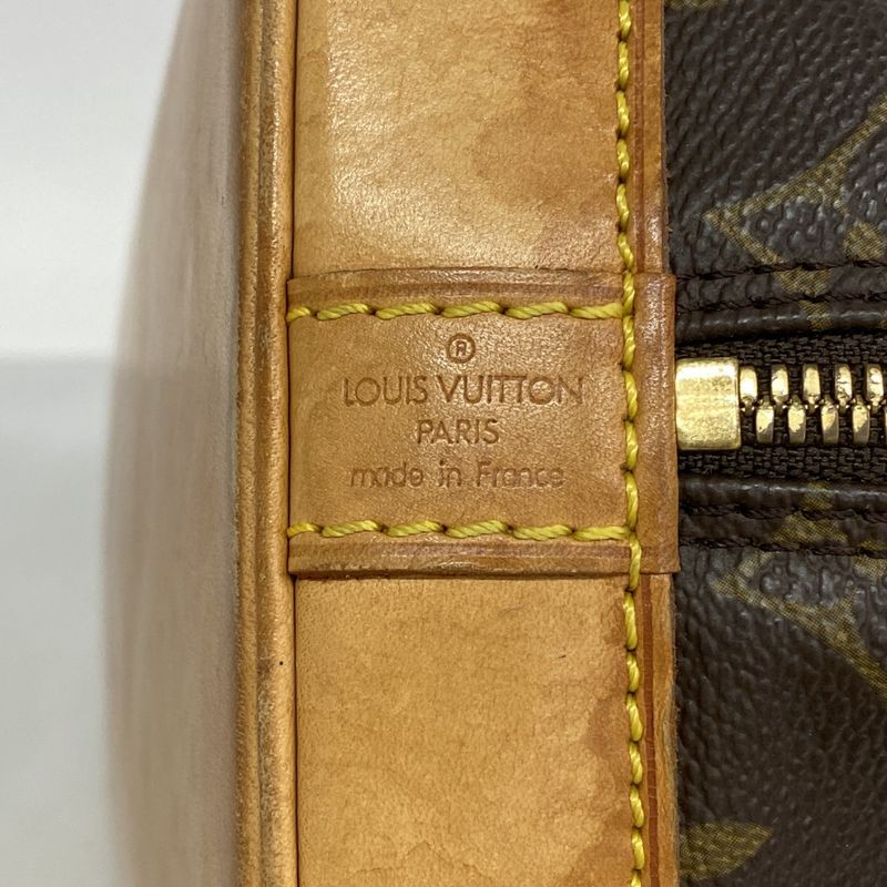 Louis Vuitton Handbag Monogram Alma M51130 Brown Ladies