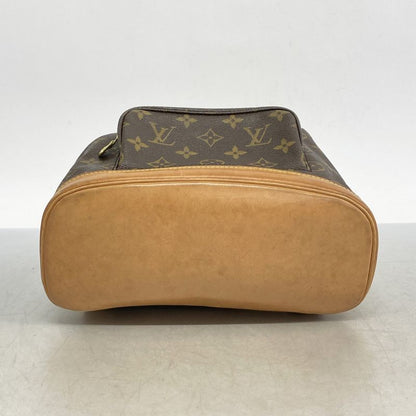 Louis Vuitton Backpack/daypack Monogram Montsouris mm M51136 Brown Women's