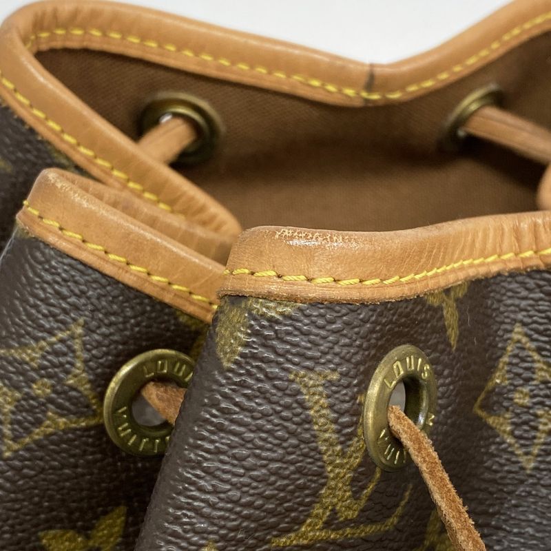 Louis Vuitton Backpack/daypack Monogram Montsouris mm M51136 Brown Women's