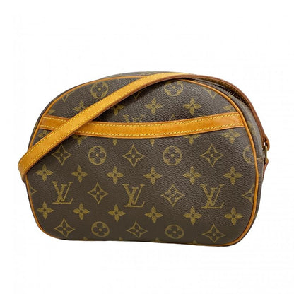 Louis Vuitton Shoulder Bag Monogram Blois M51221 Brown Ladies