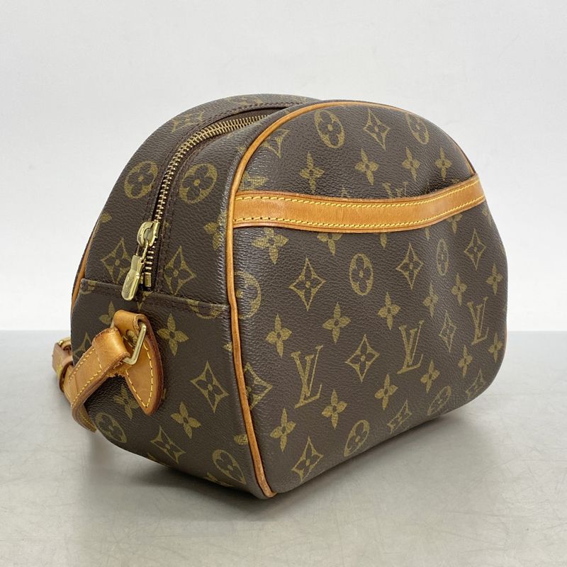 Louis Vuitton Shoulder Bag Monogram Blois M51221 Brown Ladies