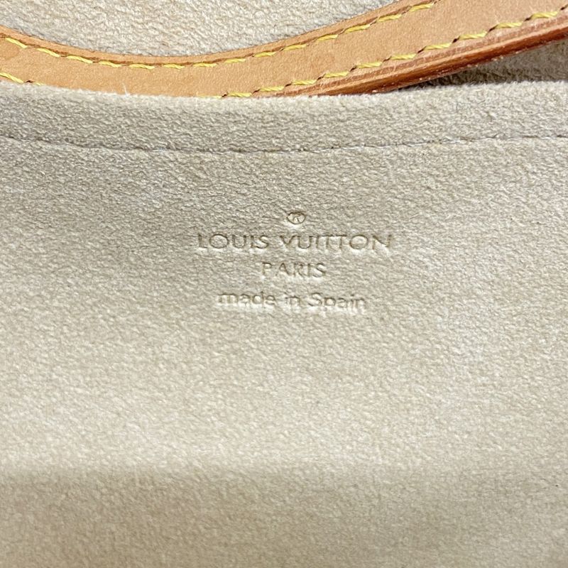 Louis Vuitton Shoulder Bag Monogram Pochette Twin GM M51852 Brown Ladies