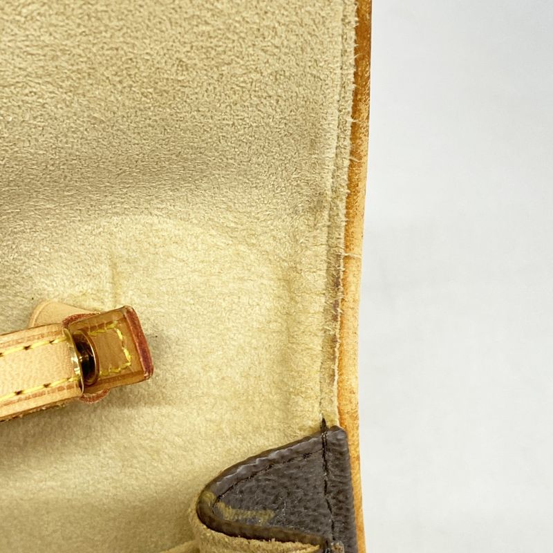 Louis Vuitton Shoulder Bag Monogram Pochette Twin GM M51852 Brown Ladies