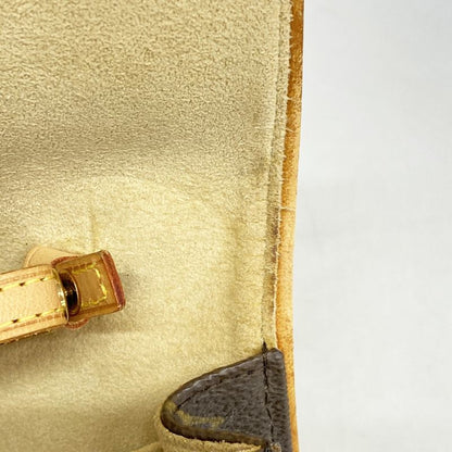 Louis Vuitton Shoulder Bag Monogram Pochette Twin GM M51852 Brown Ladies