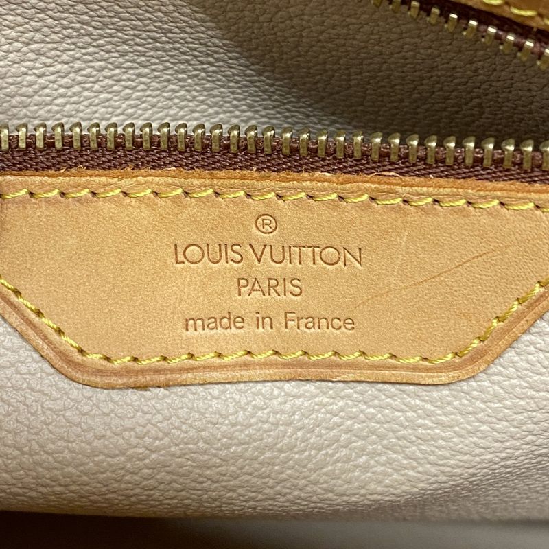 Louis Vuitton Tote Bag Monogram Bucket PM M42238 Brown Ladies