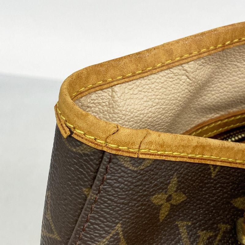 Louis Vuitton Tote Bag Monogram Bucket PM M42238 Brown Ladies