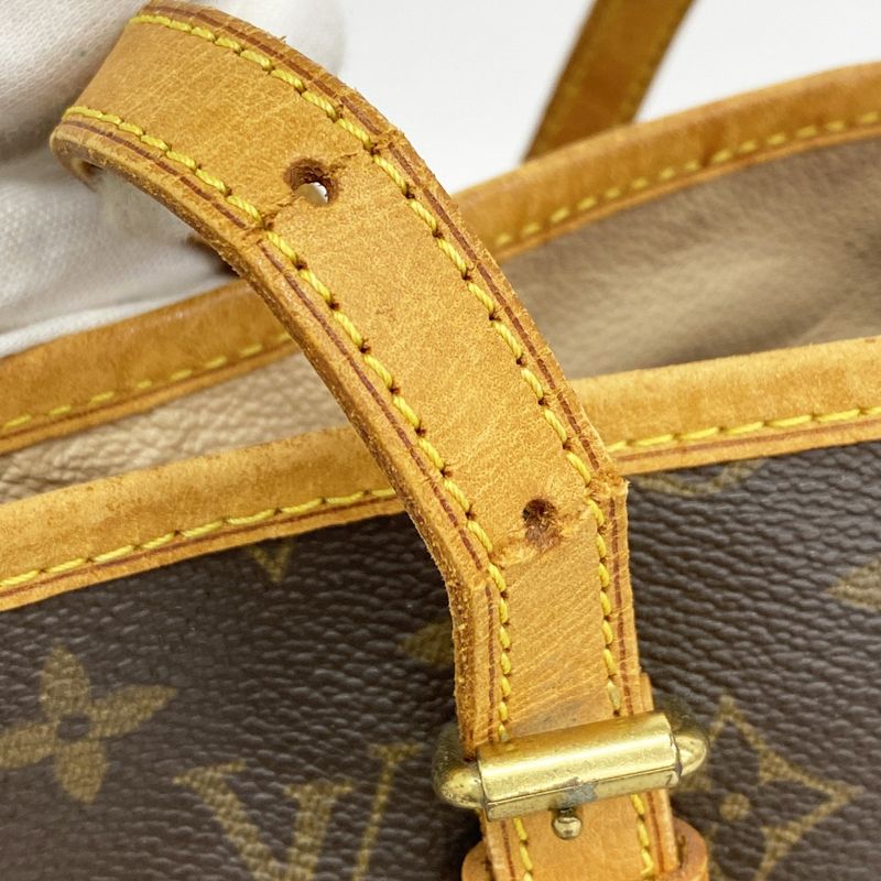 Louis Vuitton Tote Bag Monogram Bucket PM M42238 Brown Ladies