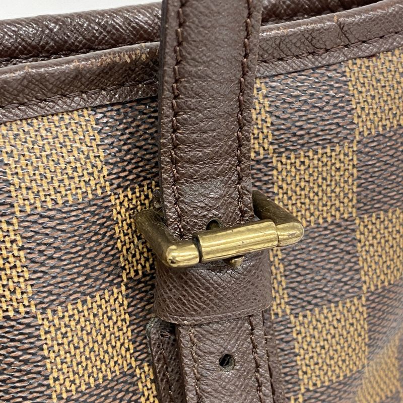 Louis Vuitton Tote Bag Damier Marais N42240 Ebene Ladies