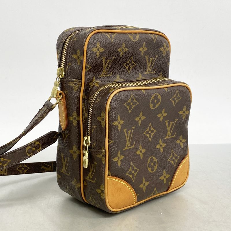 Louis Vuitton Shoulder Bag Monogram Amazon M45236 Brown Women's