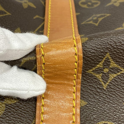 Louis Vuitton Boston Bag Monogram Keepall Bandoliere 55 M41414 Brown Men Women