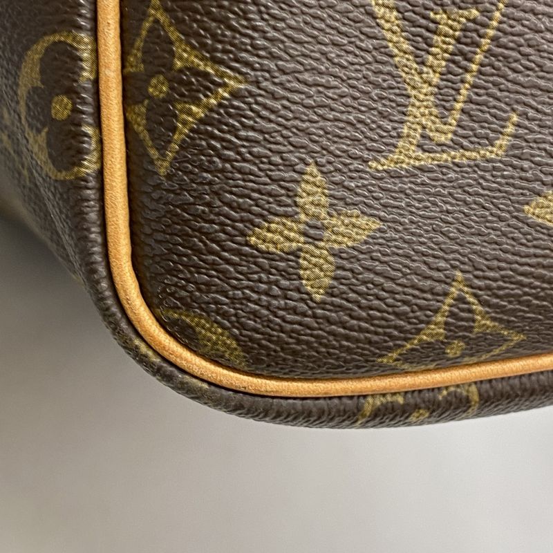 Louis Vuitton Boston Bag Monogram Keepall Bandoliere 55 M41414 Brown Men Women