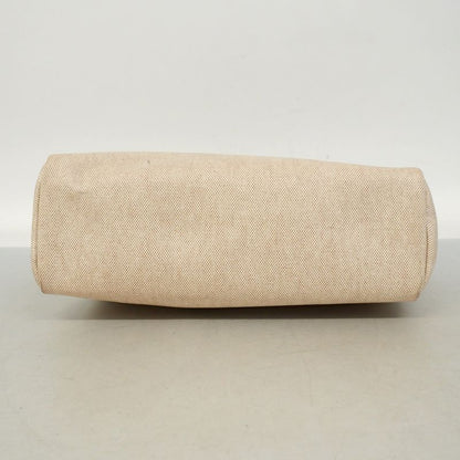 Hermes Handbag Herbag Her Bag PM Toile Ash Black Silver Hardware D Engraved