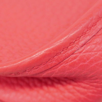 Hermes Shoulder Bag Evelyn TPM Taurillon Clemence Rose Silver Hardware C