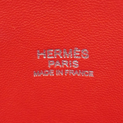Hermes Handbag Bolide 35 Taurillon Clemence Rouge Cazac Silver Hardware Q