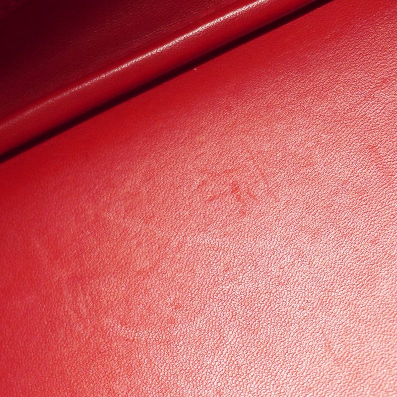 Hermes Handbag Bolide 35 Taurillon Clemence Rouge Cazac Silver Hardware Q