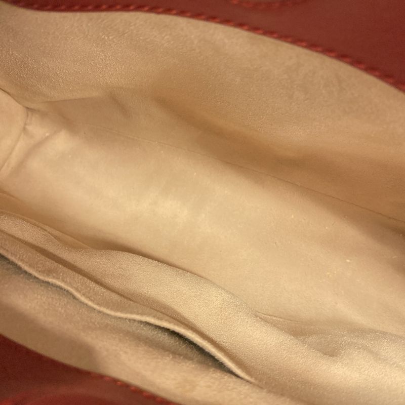 Gucci Handbag Bamboo 459076 Leather Red Gold Hardware 2way Bag Ladies