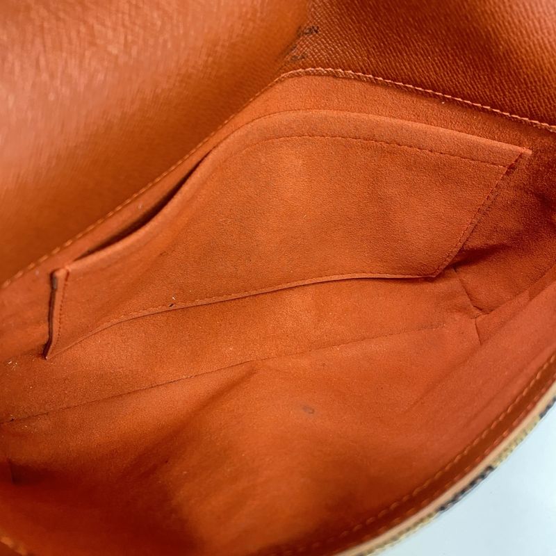 Louis Vuitton Shoulder Bag Damier Musette Tango Long Strap N51301 Ebene Ladies