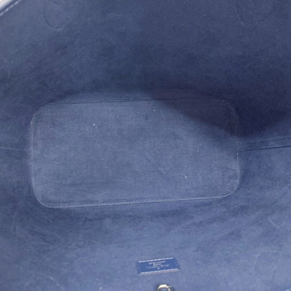 Louis Vuitton Tote Bag Epi Neverfull MM M40885 Andigo Blue Ladies
