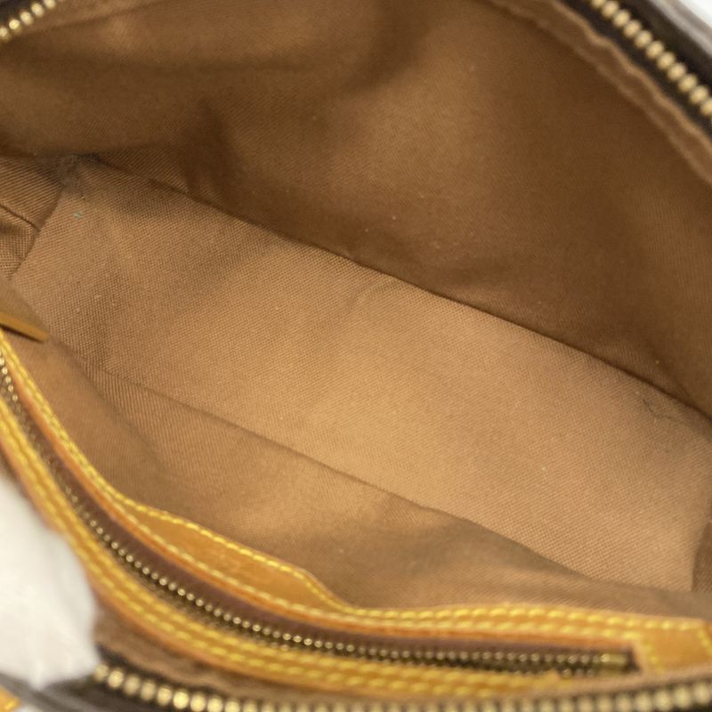 Louis Vuitton Shoulder Bag Monogram Trotter M51240 Brown Ladies