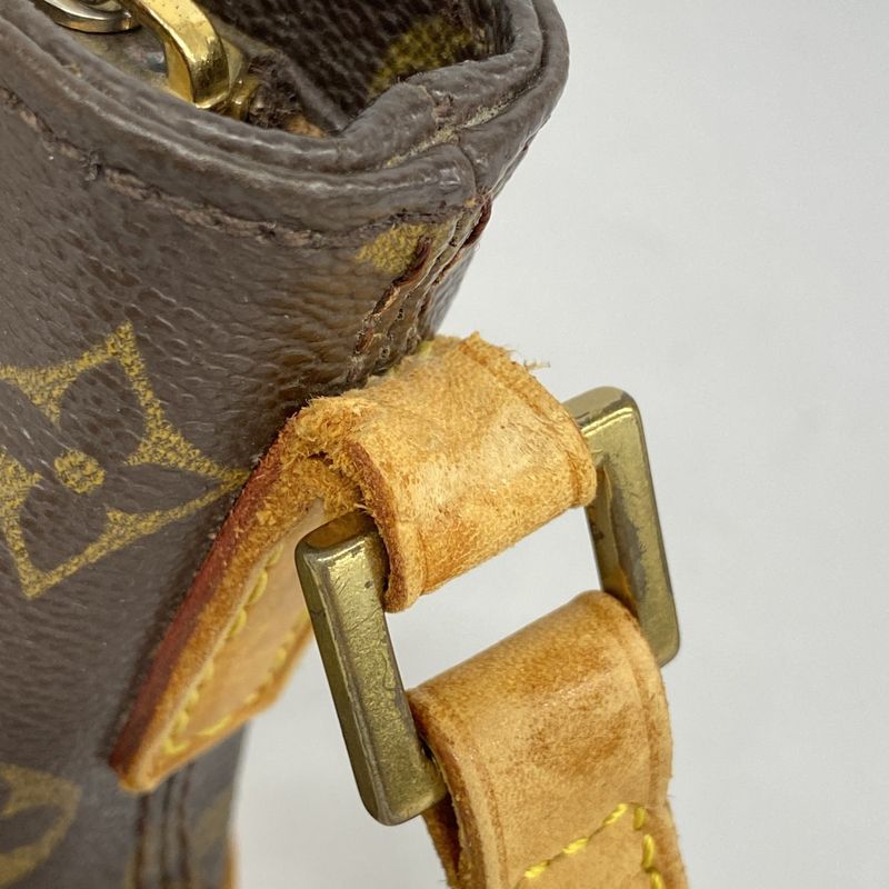 Louis Vuitton Shoulder Bag Monogram Trotter M51240 Brown Ladies