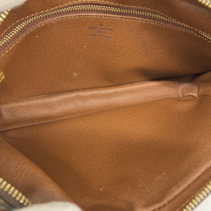 Louis Vuitton Clutch Bag Monogram Marly Dragonne GM M51825 Brown Ladies