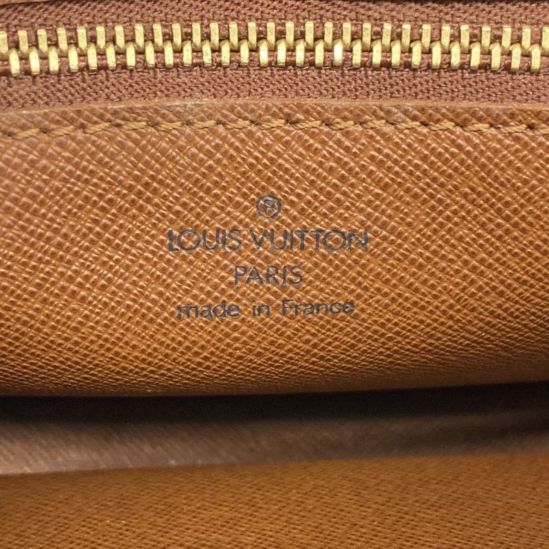 Louis Vuitton Clutch Bag Monogram Marly Dragonne GM M51825 Brown Ladies