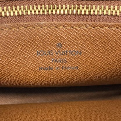 Louis Vuitton Clutch Bag Monogram Marly Dragonne GM M51825 Brown Ladies