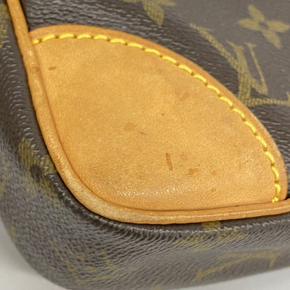 Louis Vuitton Clutch Bag Monogram Marly Dragonne GM M51825 Brown Ladies